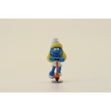 Pixi Origine - Normas de tráfico, Pitufina en patinete - Los Pitufos