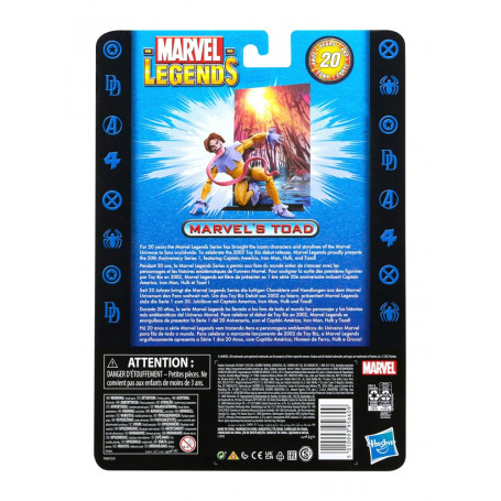 Serie Marvel Legends - TOAD 20th Anniversary Series 1 - Hasbro
