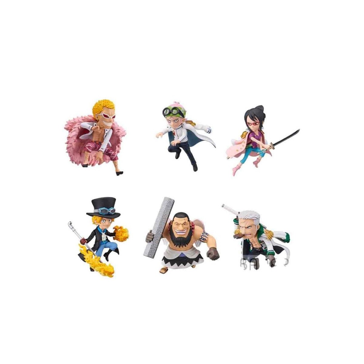 Banpresto One Piece - WCF New Series Vol4 - Set de 6 figuras