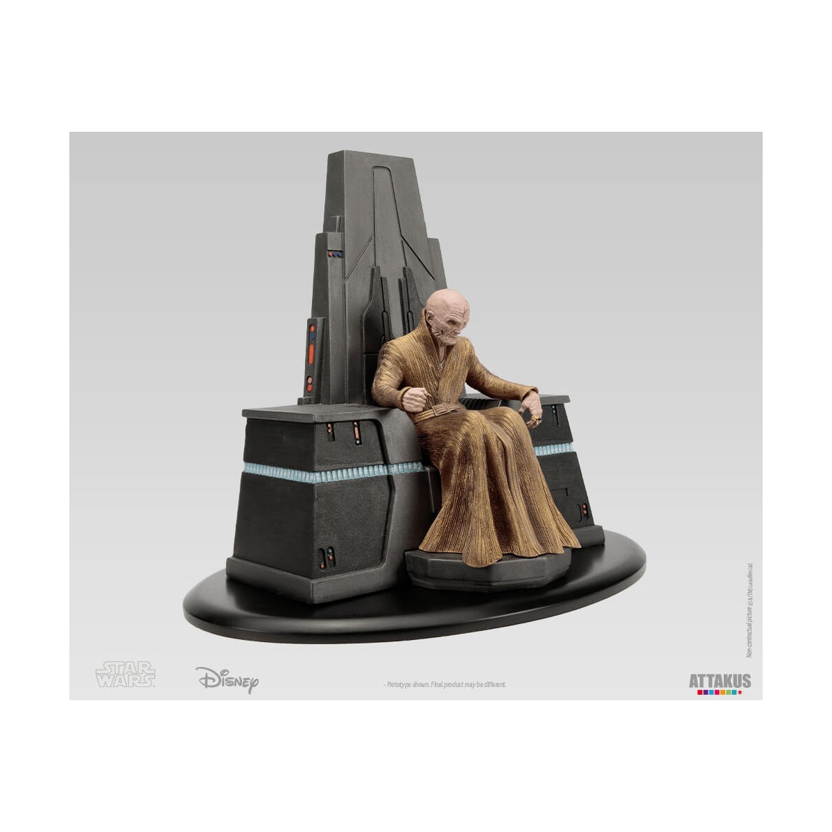 Attakus - Star Wars Episodio VIII - Snoke en su trono