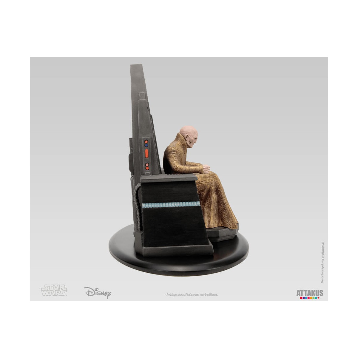 Attakus - Star Wars Episodio VIII - Snoke en su trono