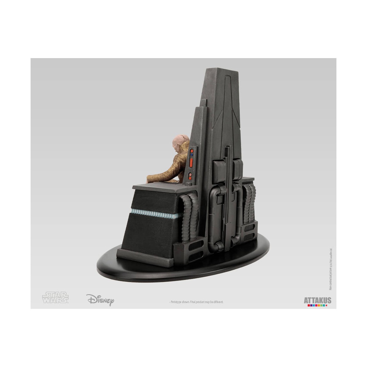 Attakus - Star Wars Episodio VIII - Snoke en su trono