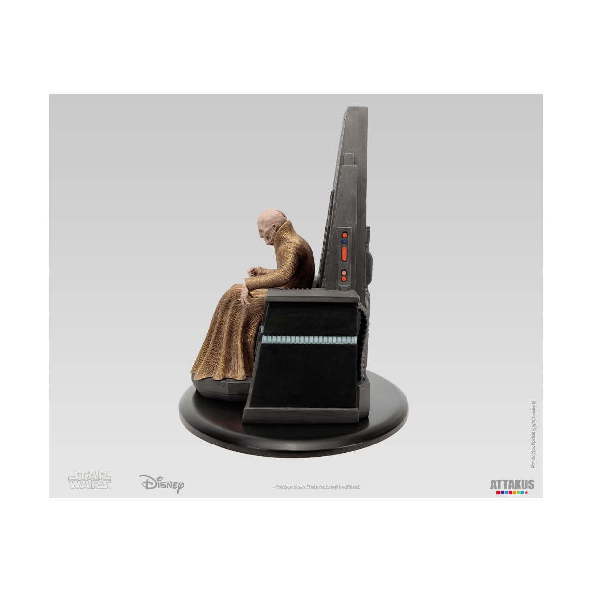 Attakus - Star Wars Episodio VIII - Snoke en su trono