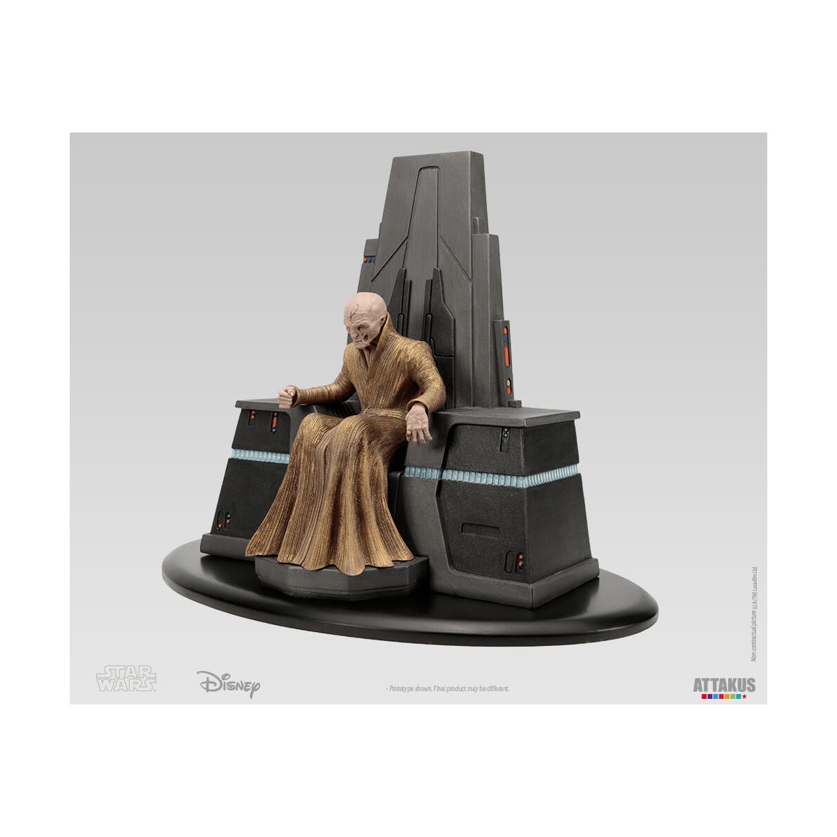 Attakus - Star Wars Episodio VIII - Snoke en su trono