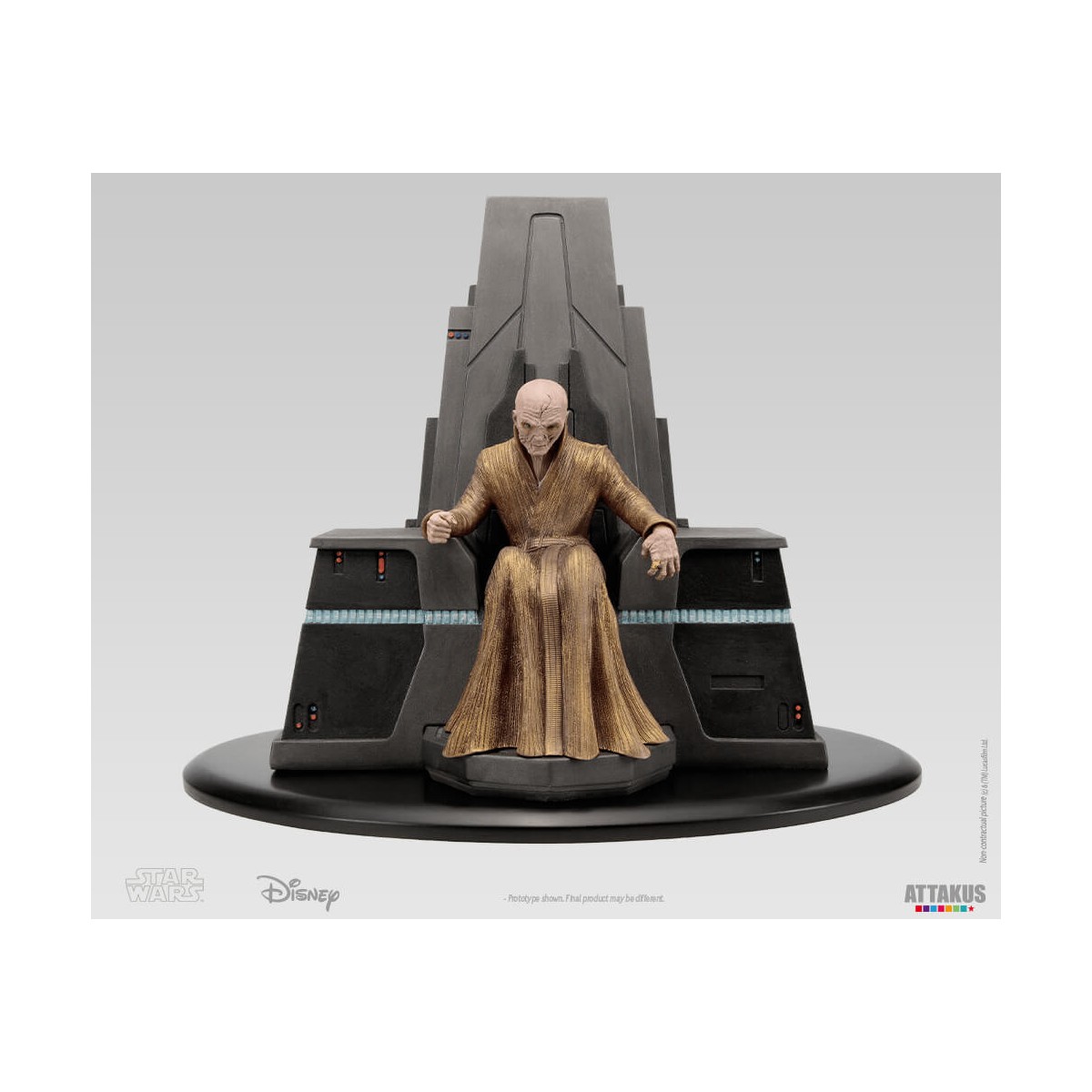Attakus - Star Wars Episodio VIII - Snoke en su trono