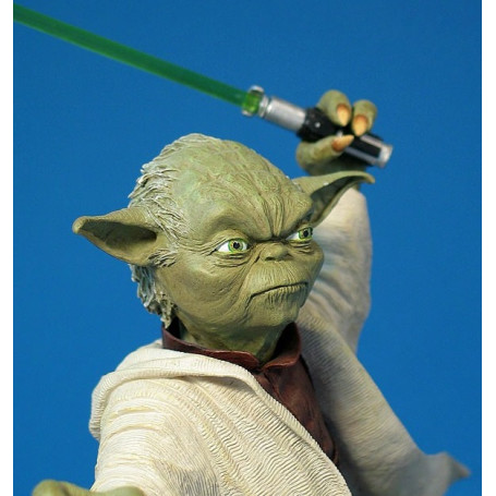 Attakus Star Wars - Estatua de Yoda El Ataque de los Clones 1/5 - OCASIÓN