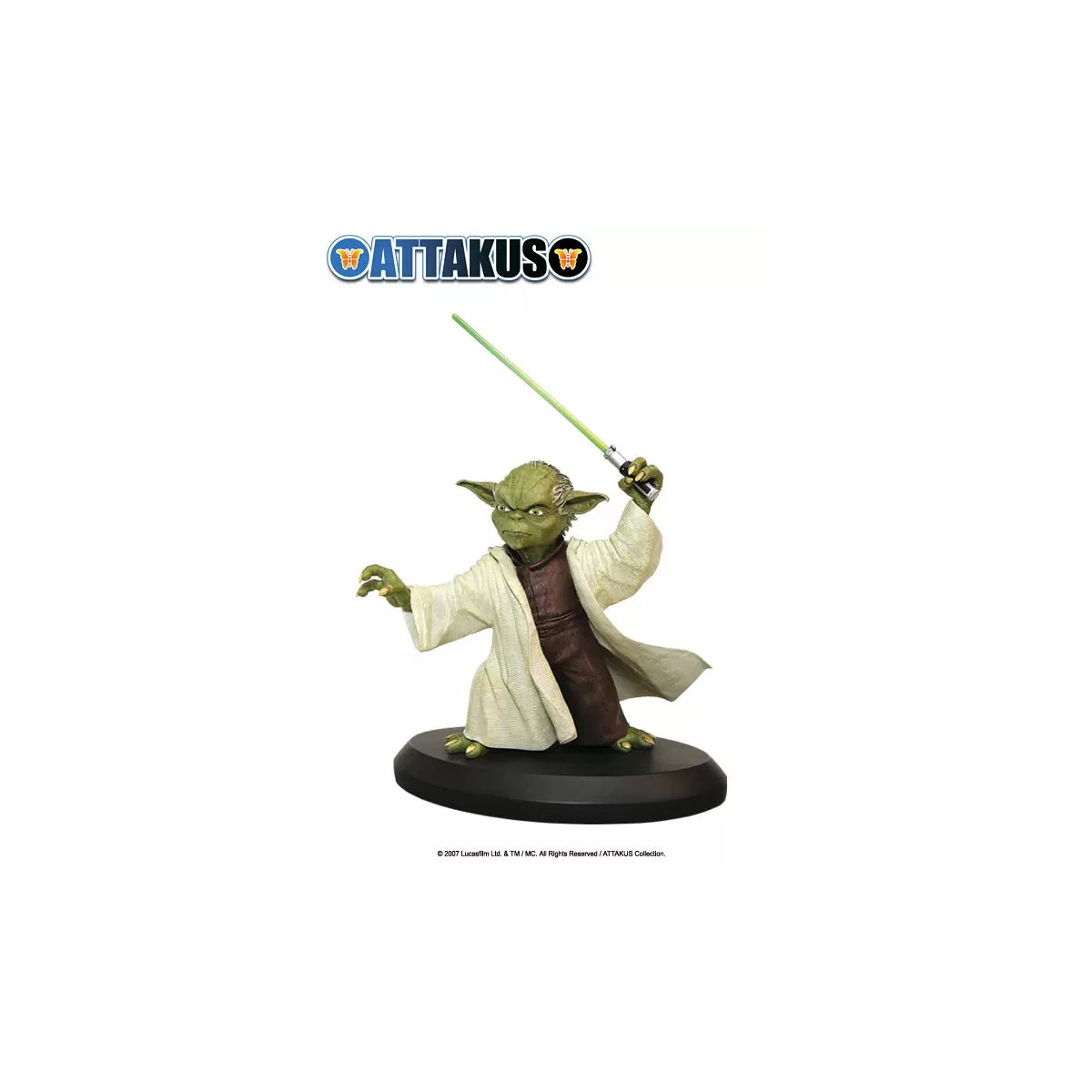 Attakus Star Wars - Estatua de Yoda El Ataque de los Clones 1/5 - OCASIÓN