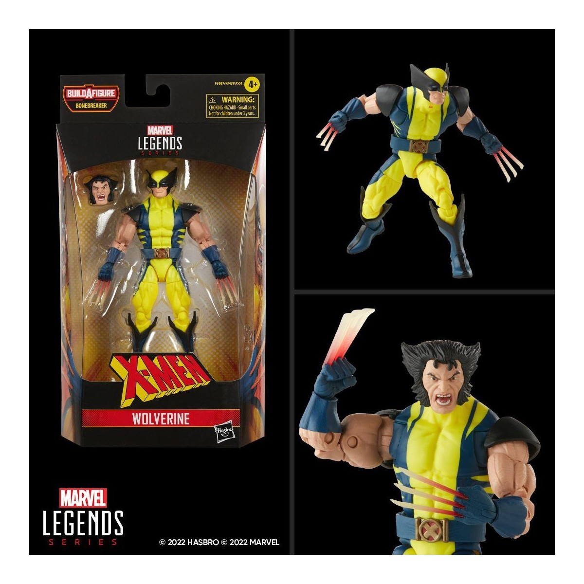 Marvel Legends Series X-Men - Bonebreaker Construye una figura