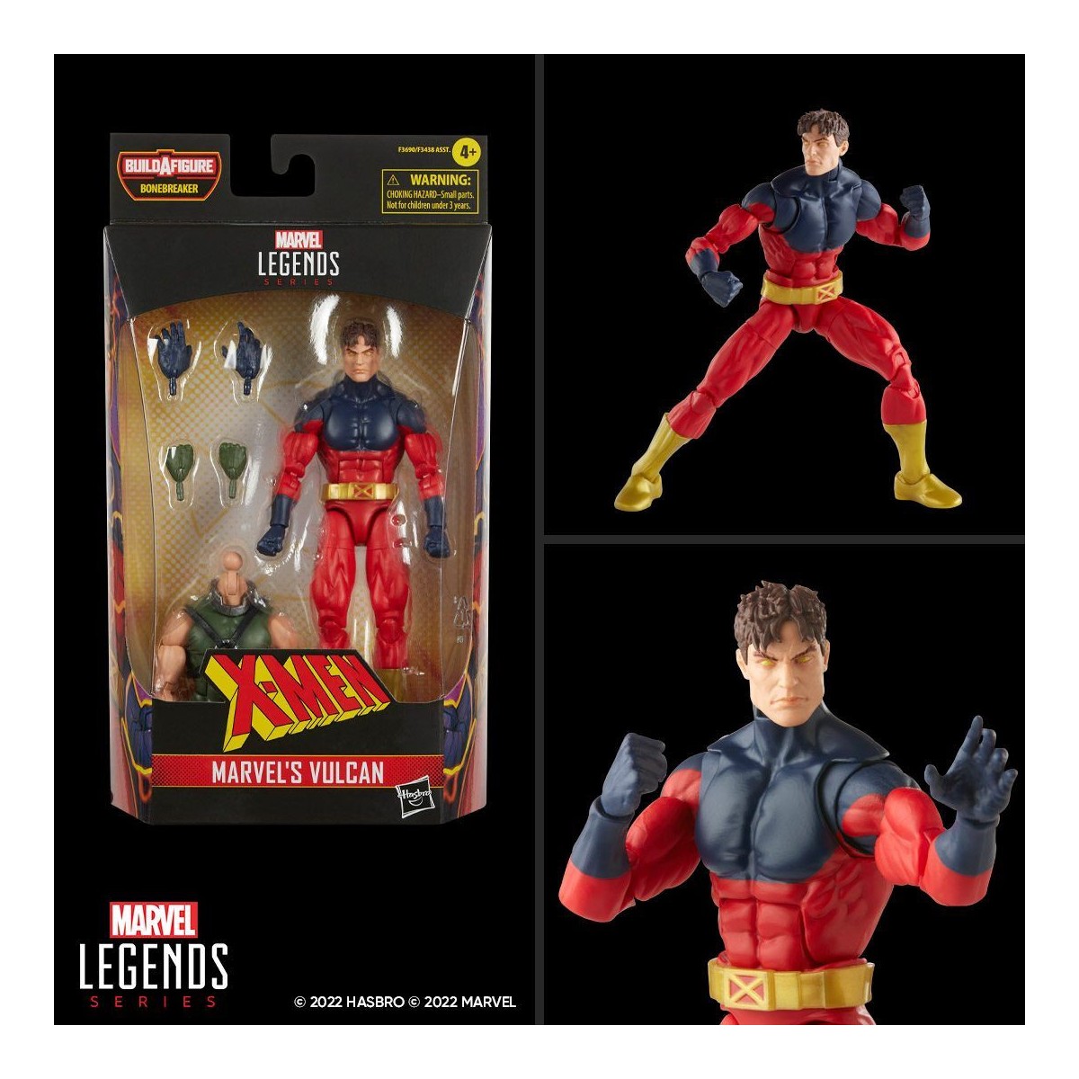 Marvel Legends Series X-Men - Bonebreaker Construye una figura