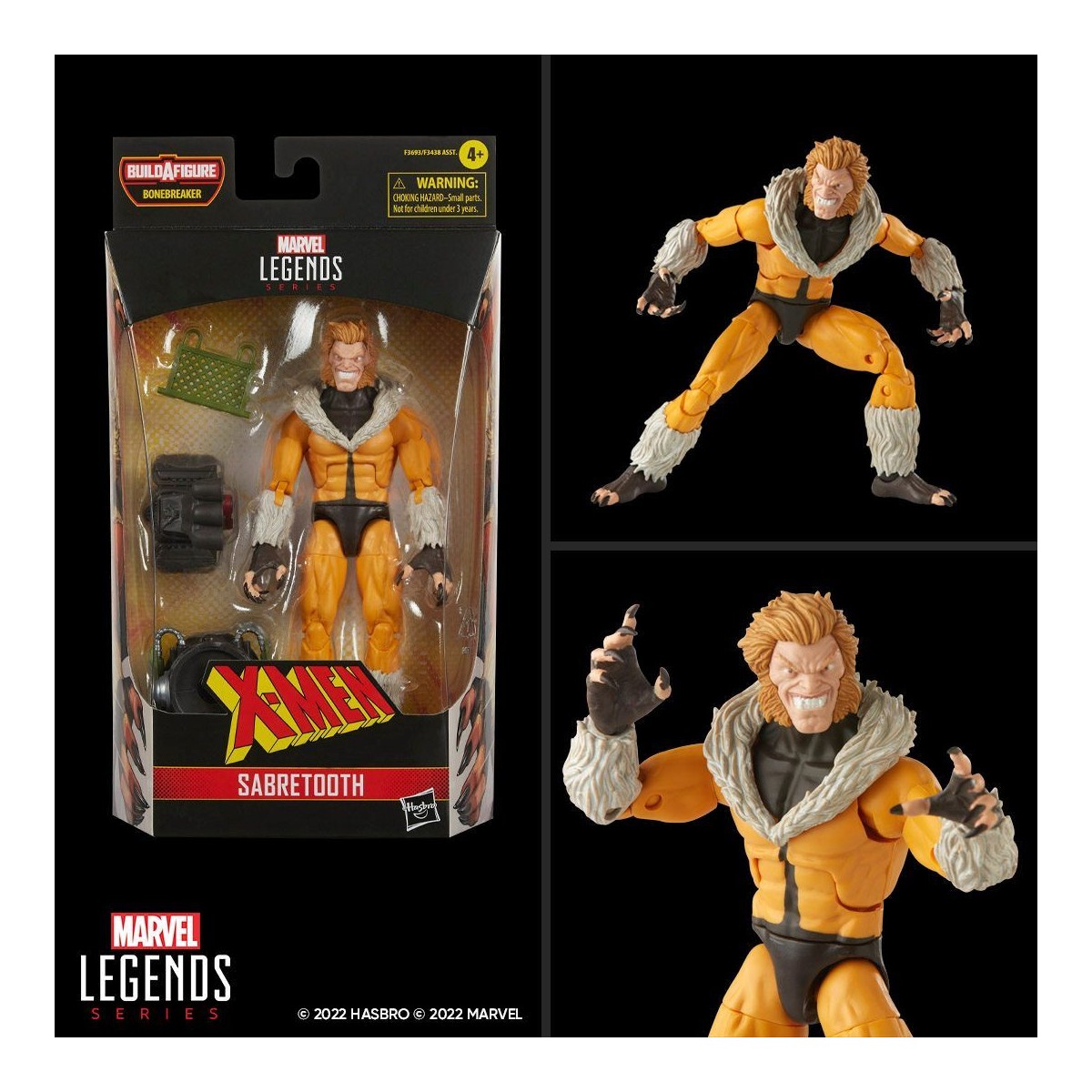 Marvel Legends Series X-Men - Bonebreaker Construye una figura