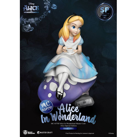 Beast Kingdom Disney - Master Craft Alicia en el País de las Maravillas Edición Especial