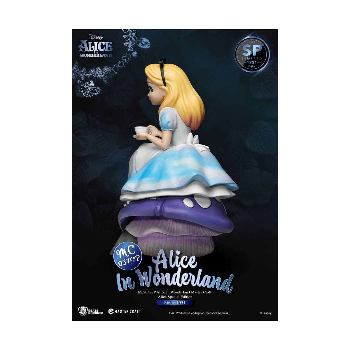 Beast Kingdom Disney - Master Craft Alicia en el País de las Maravillas Edición Especial