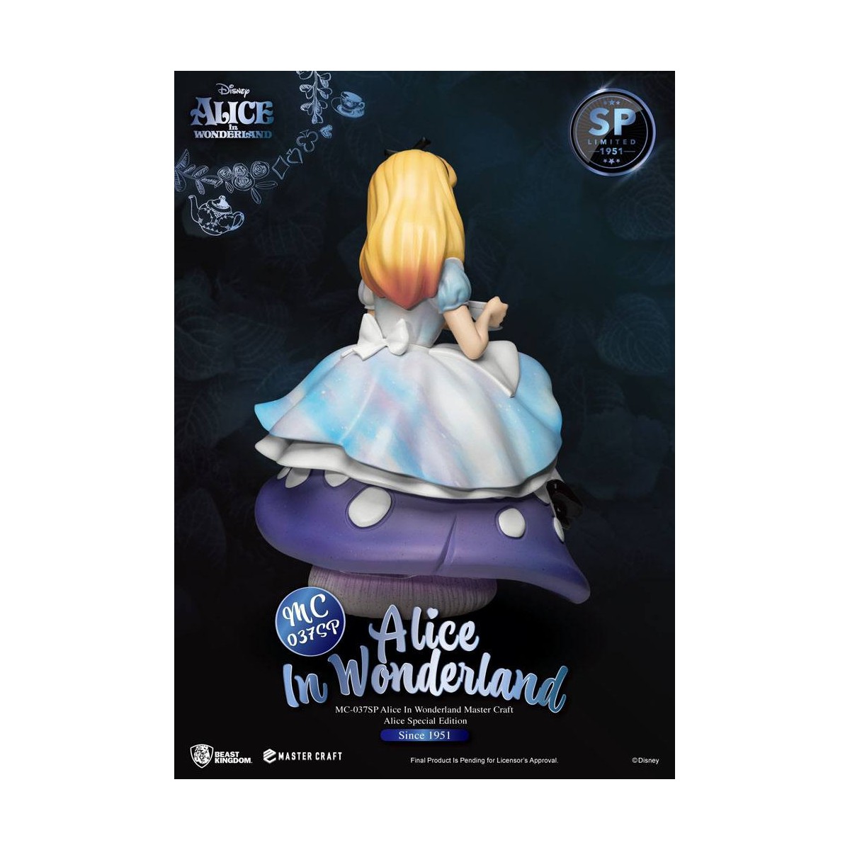 Beast Kingdom Disney - Master Craft Alicia en el País de las Maravillas Edición Especial