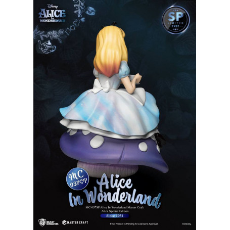 Beast Kingdom Disney - Master Craft Alicia en el País de las Maravillas Edición Especial