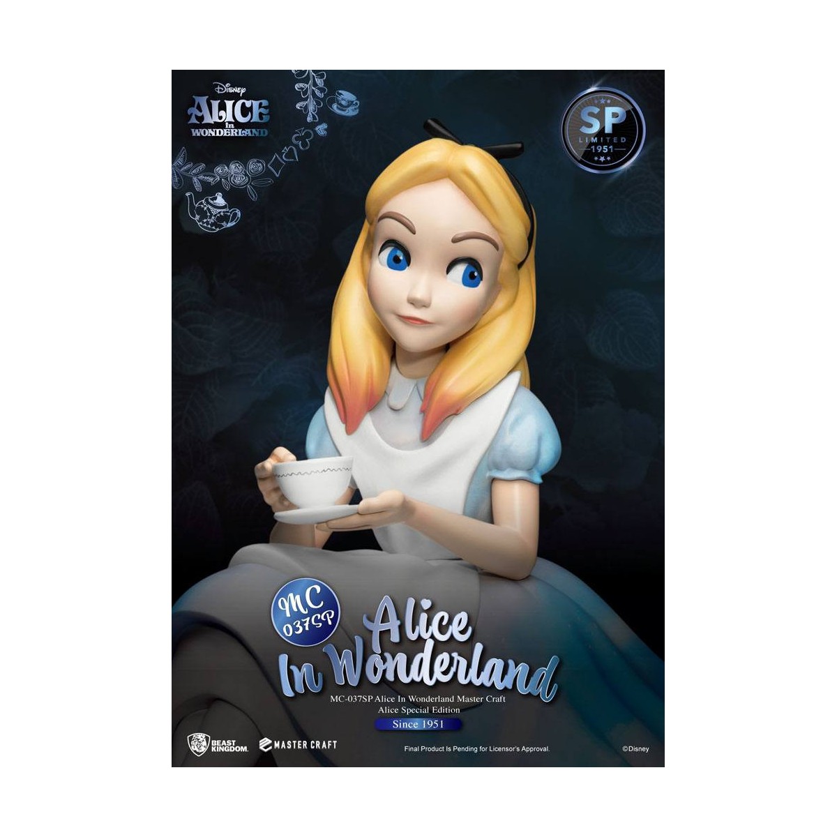 Beast Kingdom Disney - Master Craft Alicia en el País de las Maravillas Edición Especial