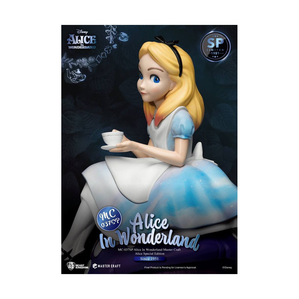 Beast Kingdom Disney - Master Craft Alicia en el País de las Maravillas Edición Especial