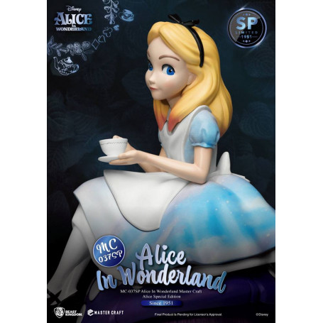 Beast Kingdom Disney - Master Craft Alicia en el País de las Maravillas Edición Especial