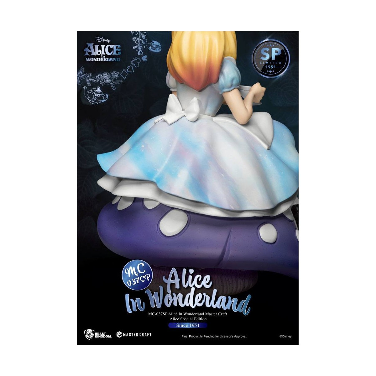 Beast Kingdom Disney - Master Craft Alicia en el País de las Maravillas Edición Especial