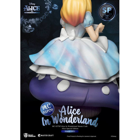 Beast Kingdom Disney - Master Craft Alicia en el País de las Maravillas Edición Especial