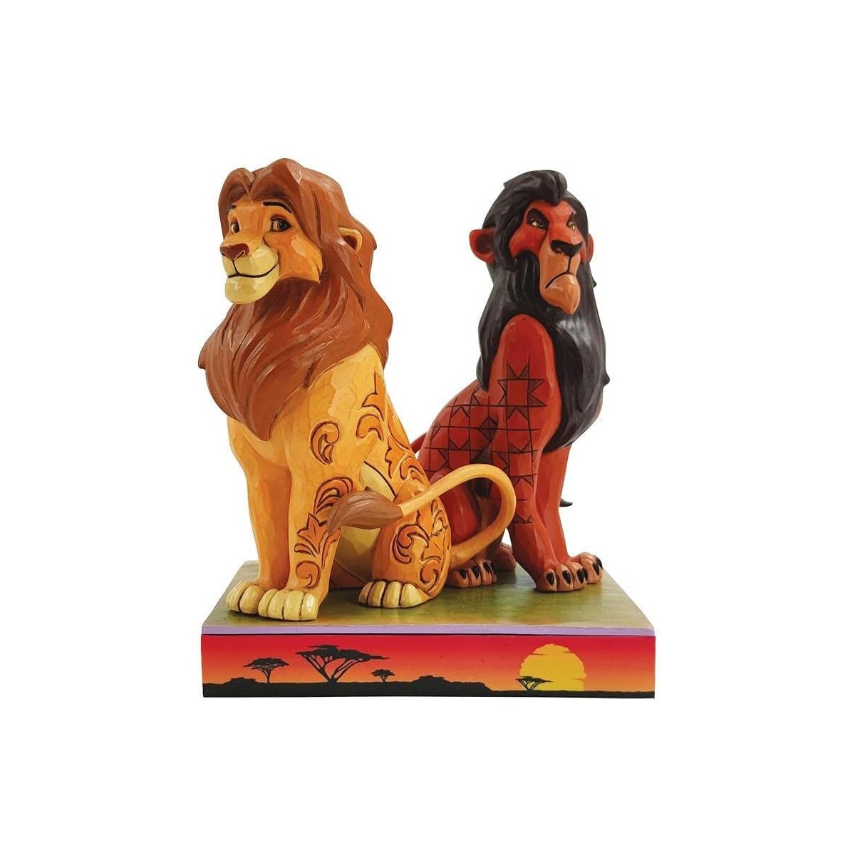 Tradiciones Disney El Rey León - Orgulloso y Petulante - Simba y Scar