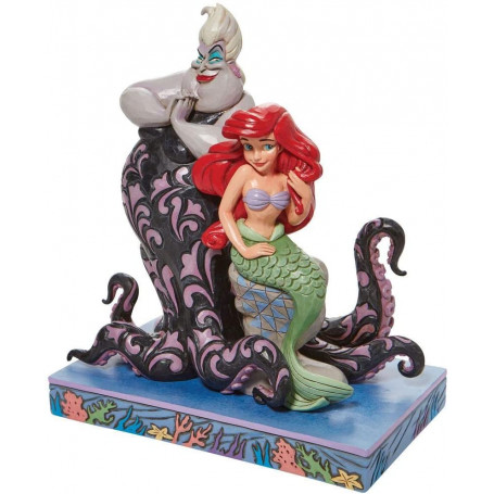 Enesco Disney Traditions - La Sirenita - Ariel y Ursula