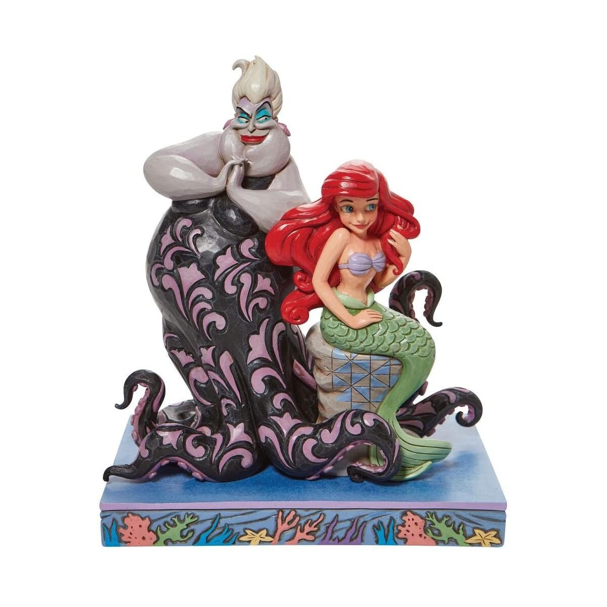 Enesco Disney Traditions - La Sirenita - Ariel y Ursula