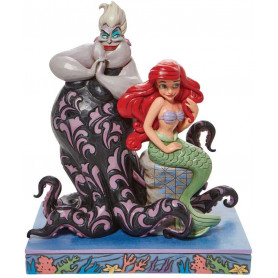 Enesco Disney Traditions - La Sirenita - Ariel y Ursula