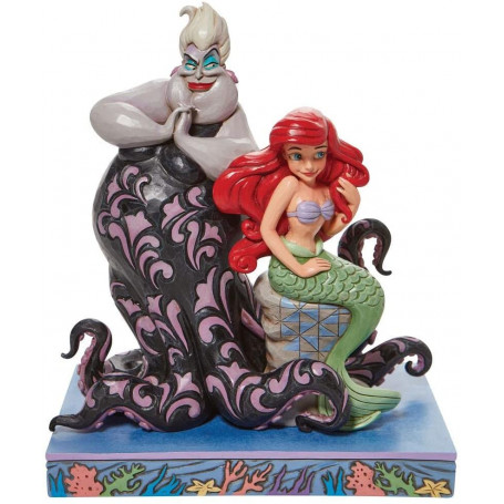 Enesco Disney Traditions - La Sirenita - Ariel y Ursula