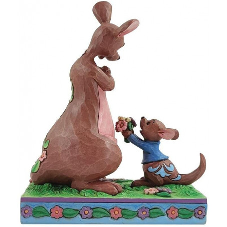 Enesco - Disney Tradition - Winnie The Pooh "The Sweetest Gift" - Pequeño Gurú dando flores a su madre - Por Jim Shore