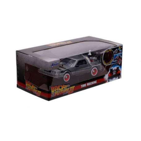 Jada Toys Back to the Future Part III - Delorean Hover Mode and Lights 1/24
