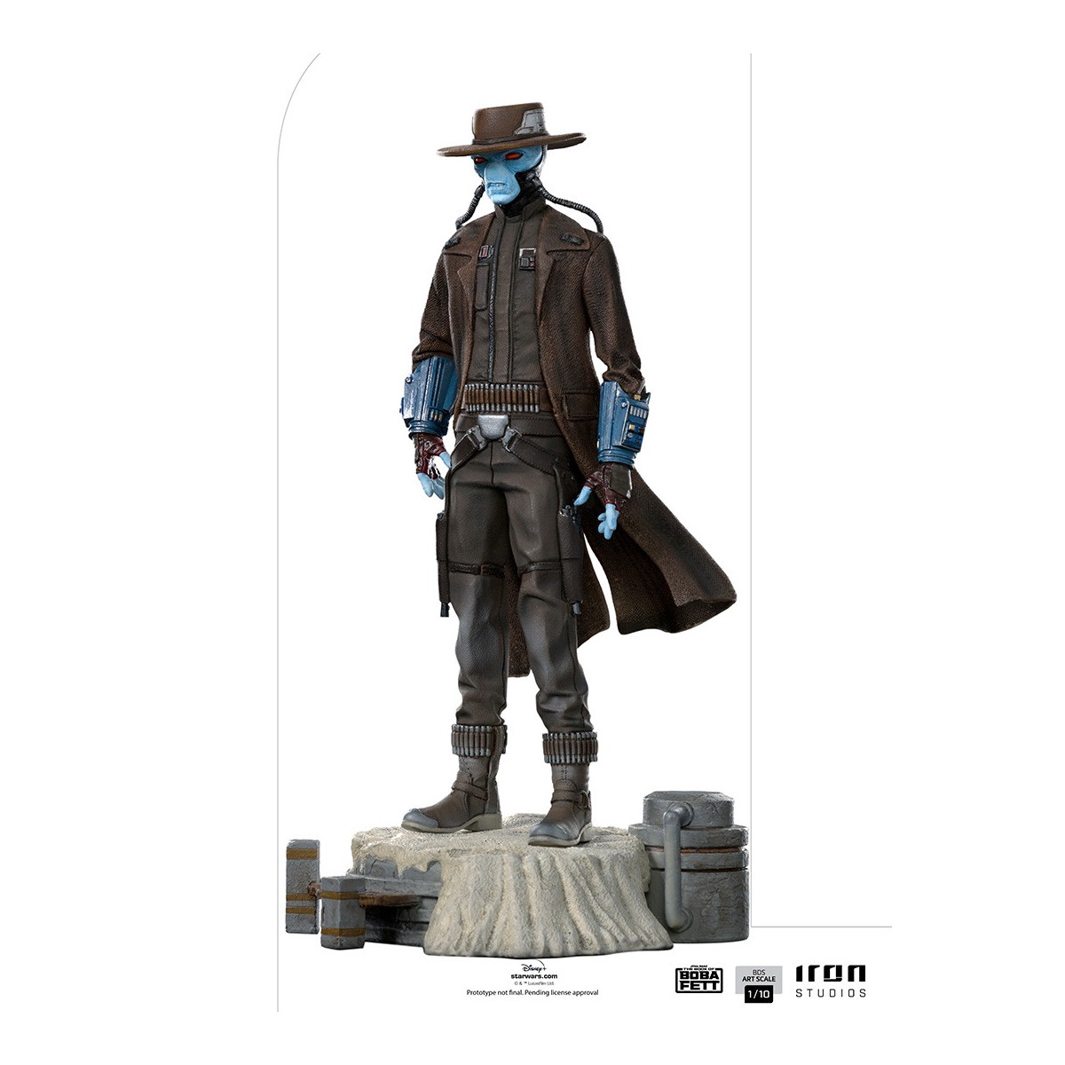 IRON STUDIOS - Cad Bane BDS Art Scale 1/10 - Star Wars El Libro de Boba Fett