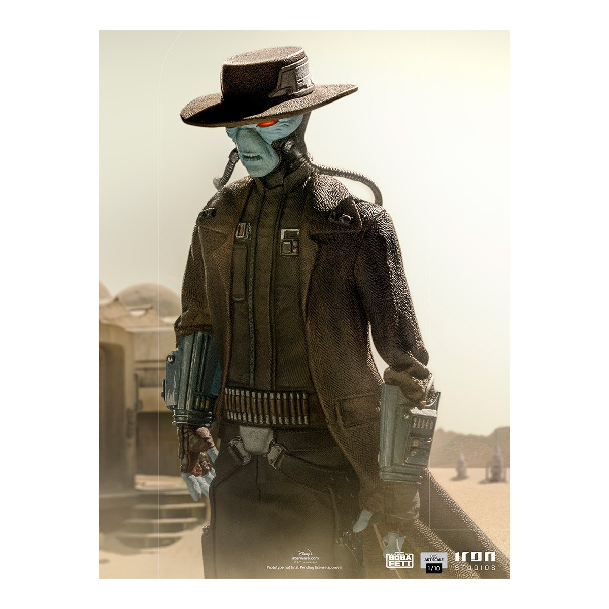 IRON STUDIOS - Cad Bane BDS Art Scale 1/10 - Star Wars El Libro de Boba Fett