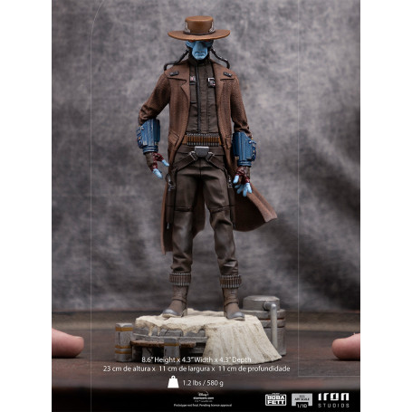 IRON STUDIOS - Cad Bane BDS Art Scale 1/10 - Star Wars El Libro de Boba Fett