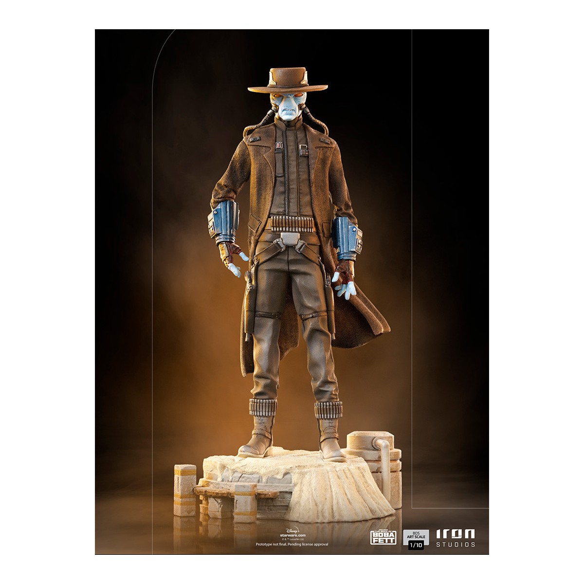 IRON STUDIOS - Cad Bane BDS Art Scale 1/10 - Star Wars El Libro de Boba Fett