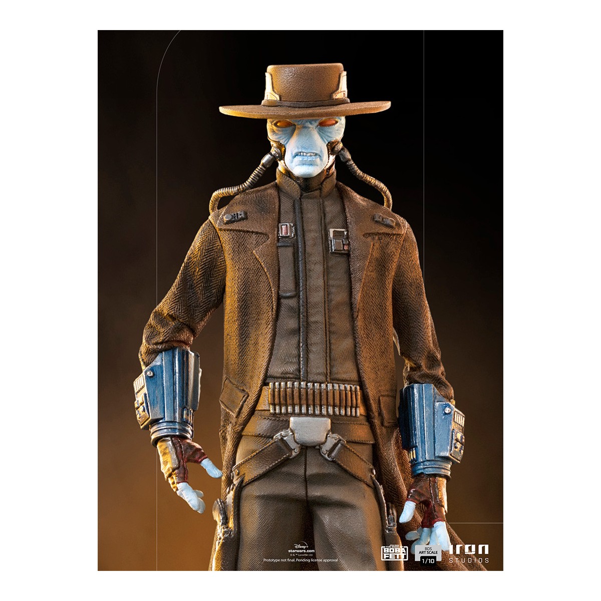 IRON STUDIOS - Cad Bane BDS Art Scale 1/10 - Star Wars El Libro de Boba Fett