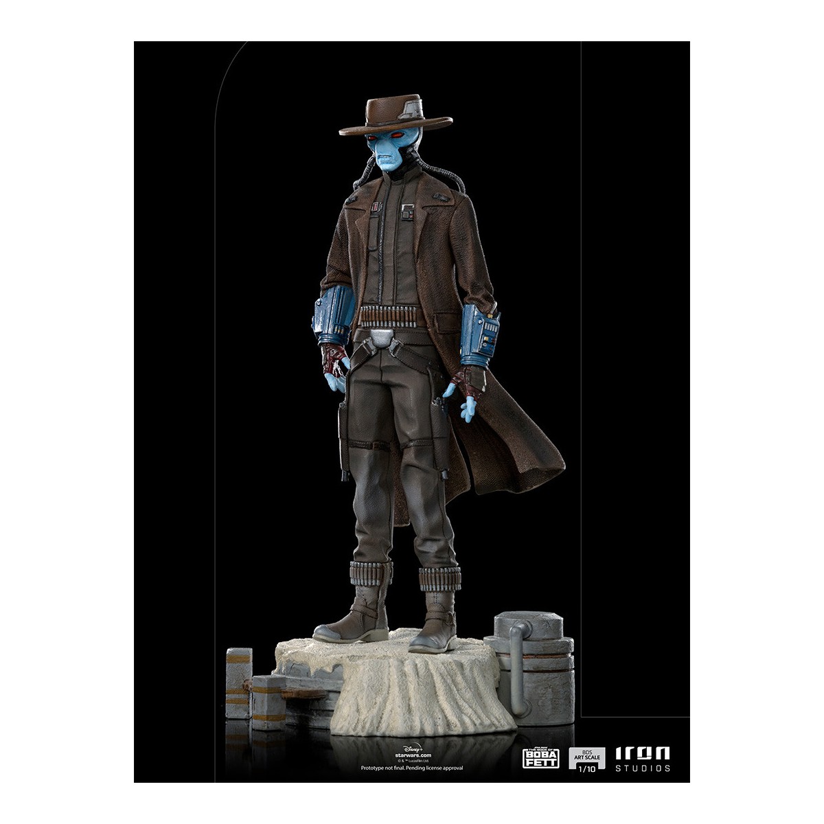 IRON STUDIOS - Cad Bane BDS Art Scale 1/10 - Star Wars El Libro de Boba Fett