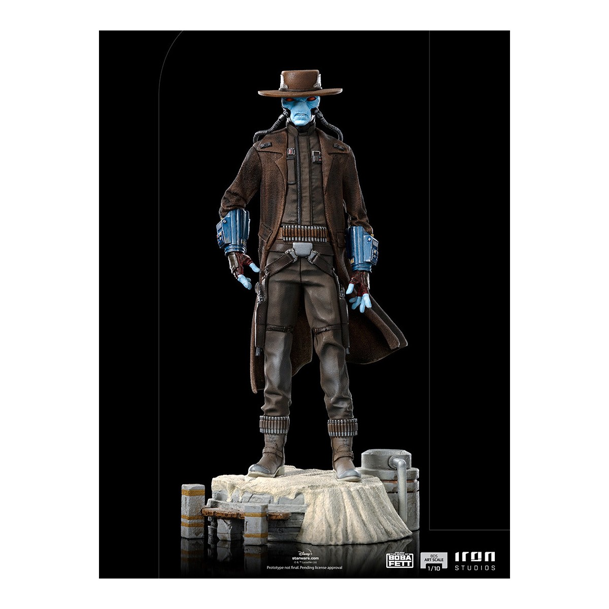 IRON STUDIOS - Cad Bane BDS Art Scale 1/10 - Star Wars El Libro de Boba Fett