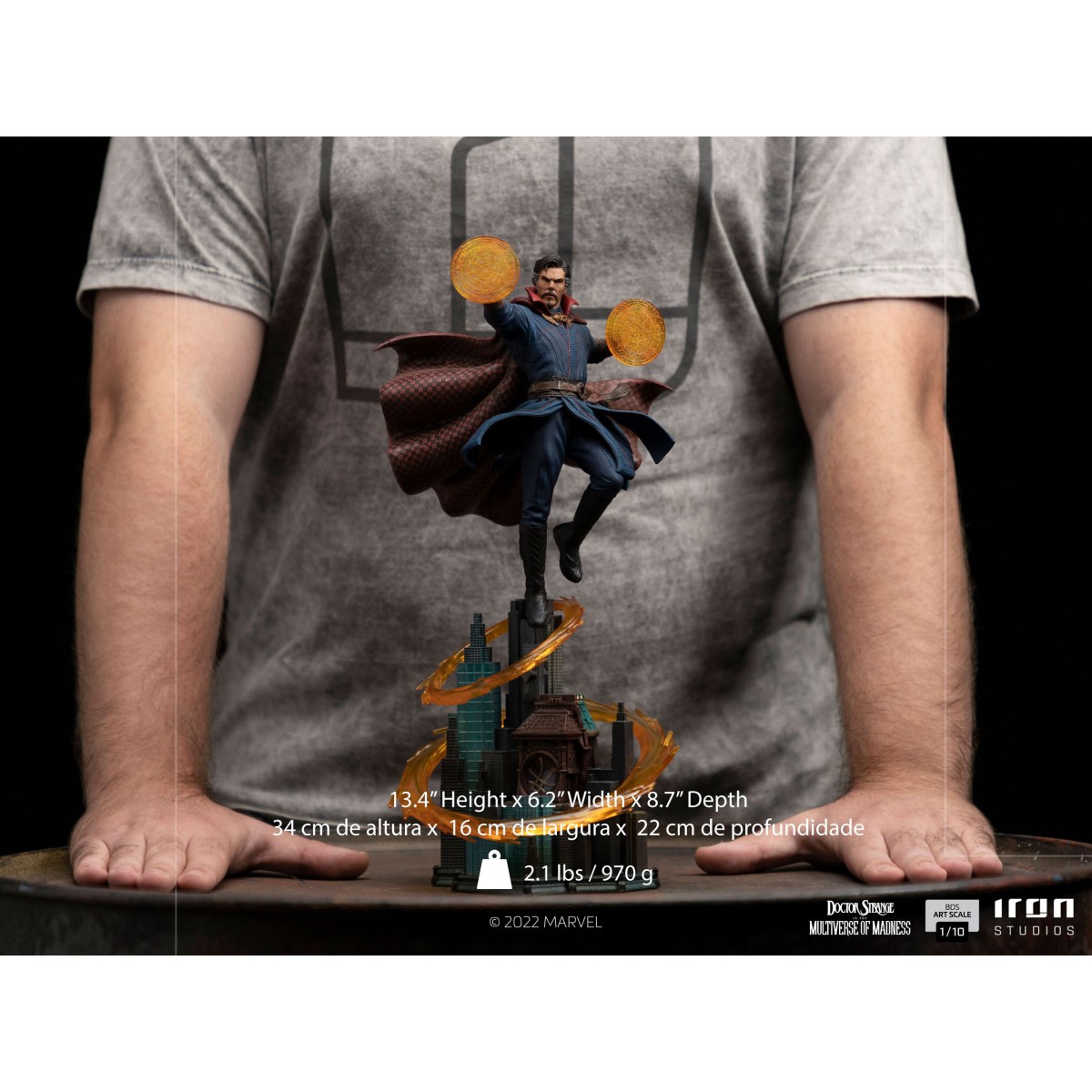 Iron Studios Marvel - Doctor Strange en el Multiverso de la Locura - Estatuilla a escala artística 1/10