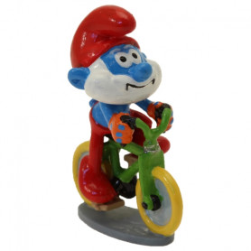 Pixi Origine - Normas de tráfico, Papá Pitufo en bicicleta - Los Pitufos