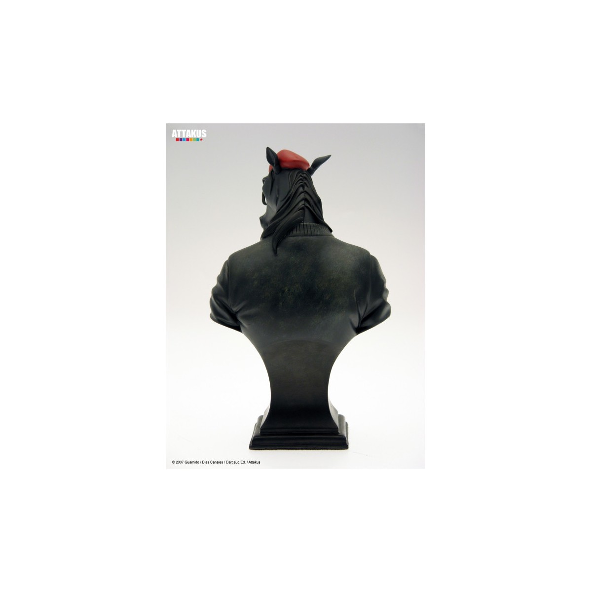 BlackSad Bust Black Claws The Horse