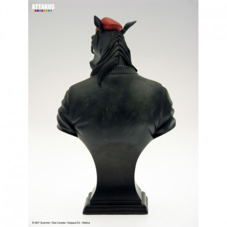 BlackSad Bust Black Claws The Horse