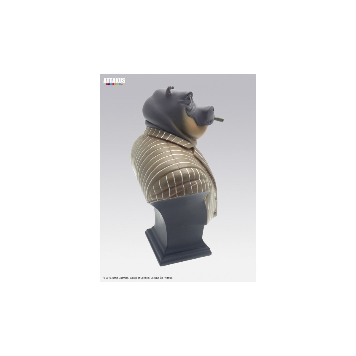 BlackSad Busto Ted Leeman el hipopótamo