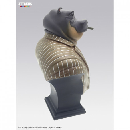 BlackSad Busto Ted Leeman el hipopótamo