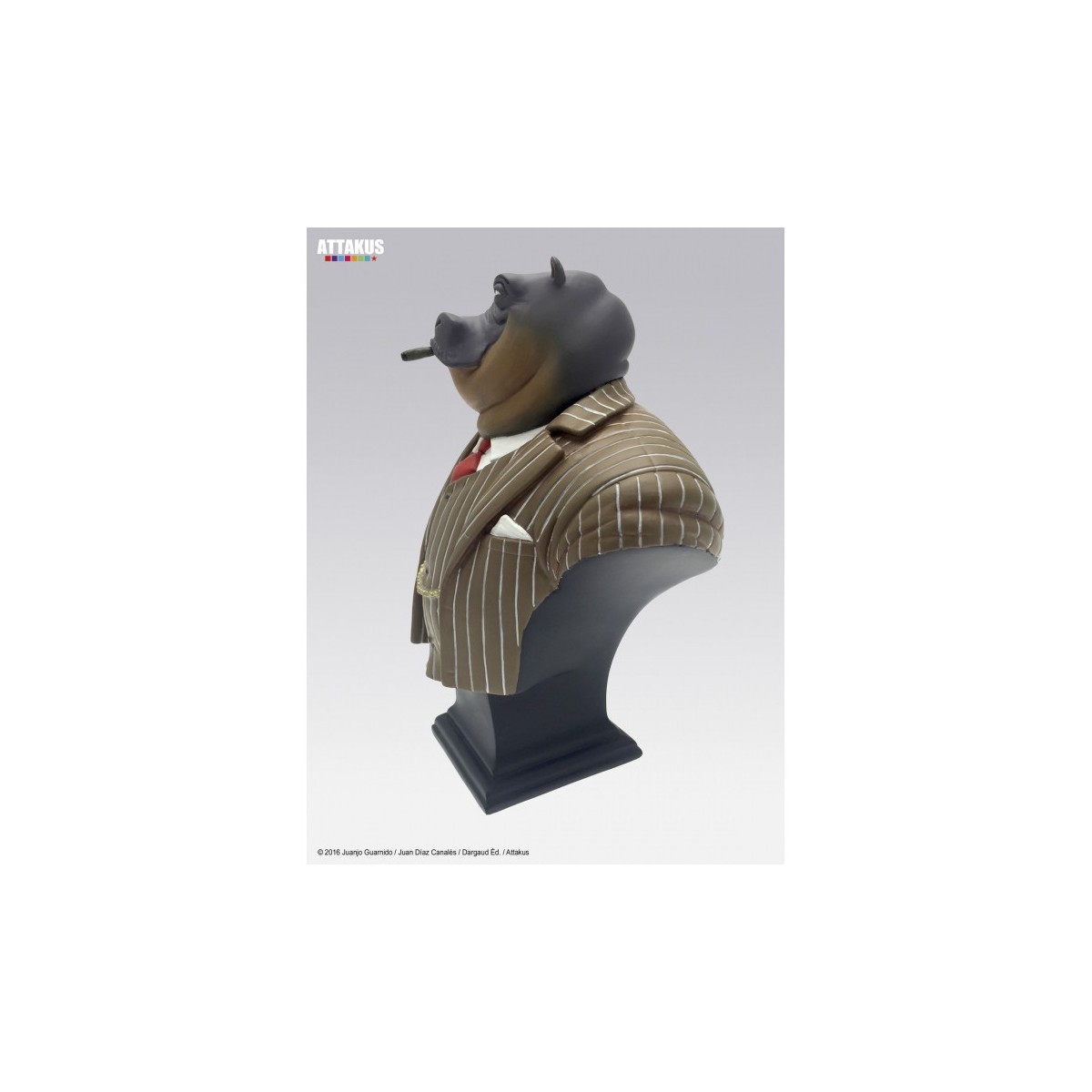 BlackSad Busto Ted Leeman el hipopótamo