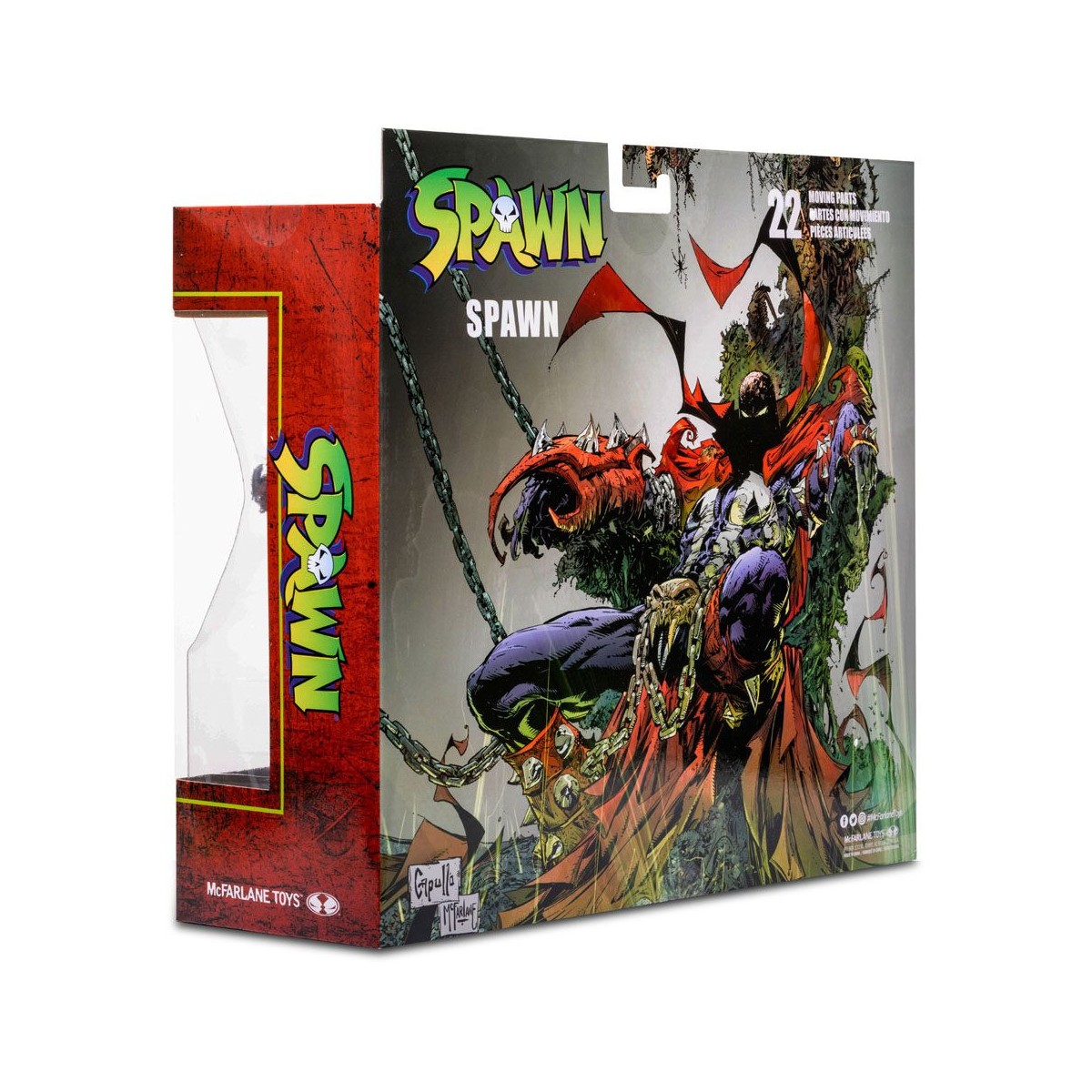 McFarlane Spawn Universe - Spawn Deluxe Set (On Throne) 1/12
