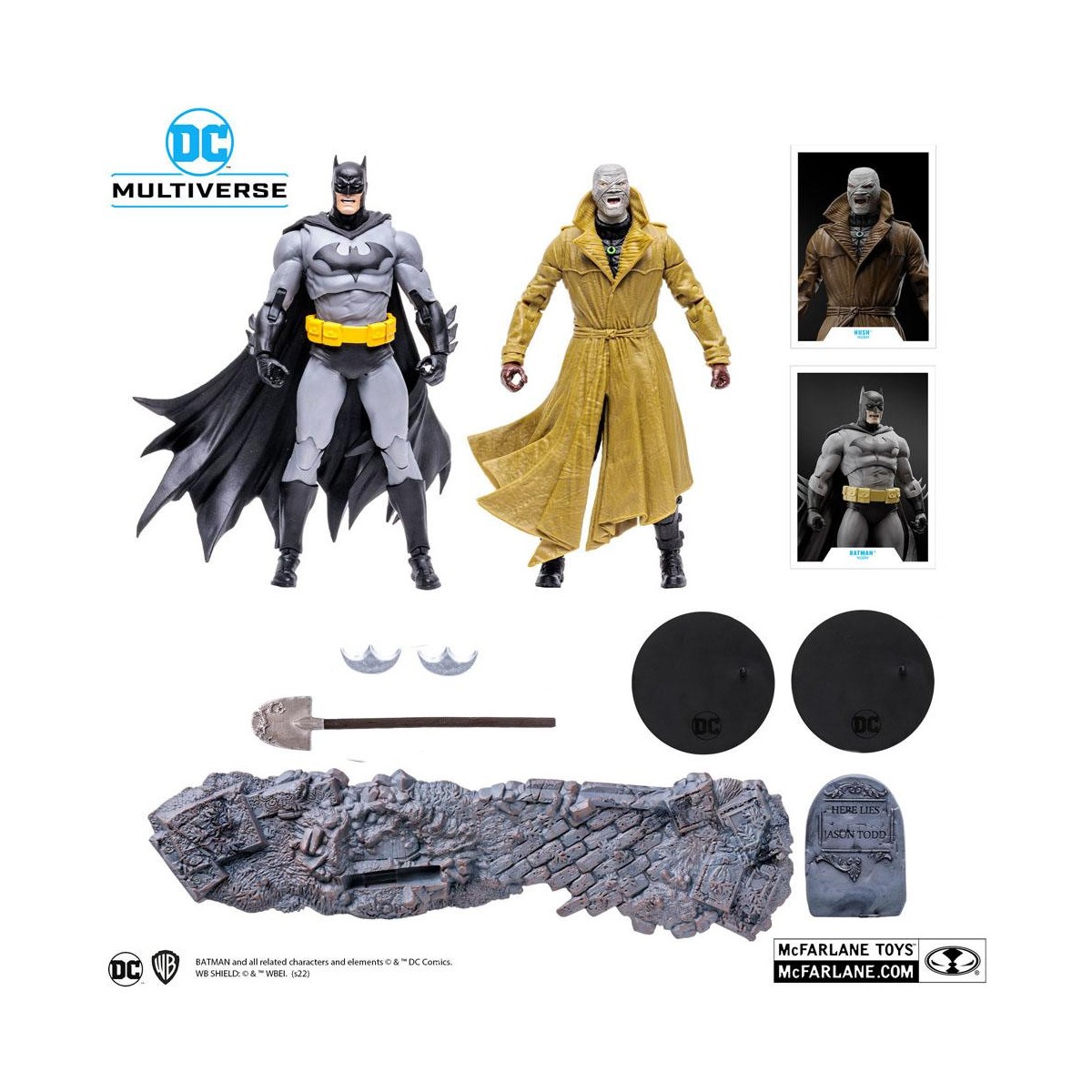 Mc Farlane - DC Multiverse - Collector Multipack Batman vs. Hush 1/12
