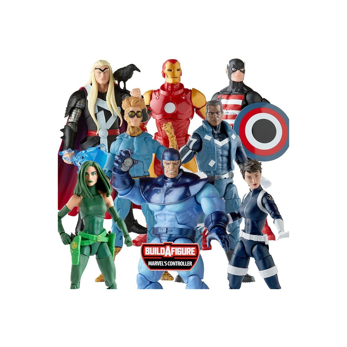 Marvel Legends - El controlador construye una figura