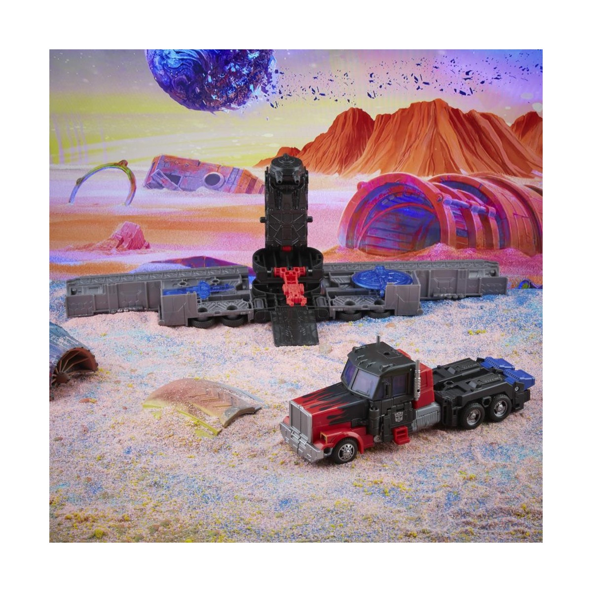 Hasbro - Transformers Legacy G2 - Láser Optimus Prime - Clase Líder