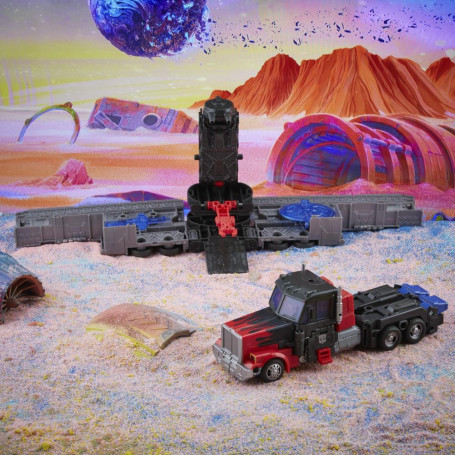 Hasbro - Transformers Legacy G2 - Láser Optimus Prime - Clase Líder