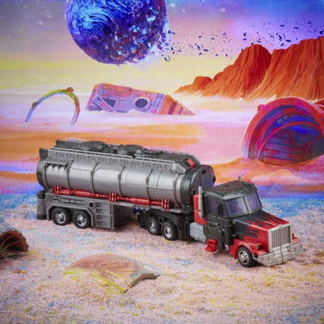 Hasbro - Transformers Legacy G2 - Láser Optimus Prime - Clase Líder